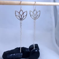 Image 1 of Lotus Earrings