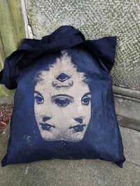 Image of THIRD EYE - TOTE BAG - BLACK
