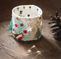 Image 2 of Katie Almond: Festive Porcelain Decoration and Tea Light workshop 