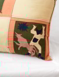 Image 4 of Folk Patch Cushion Cover