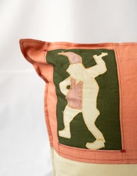 Image 3 of Folk Patch Cushion Cover
