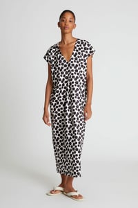 Image 3 of Kaftan largo estampado Terrazo de  CF