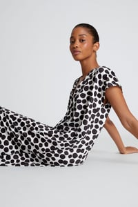 Image 4 of Kaftan largo estampado Terrazo de  CF