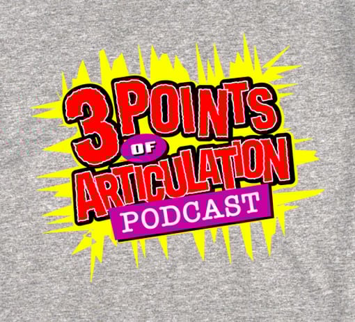 Image of 3 Points of Articulation T-Shirt (Sports Grey)
