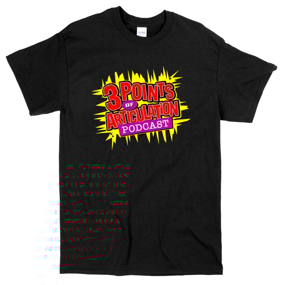 Image of 3 Points of Articulation T-shirt (Black)