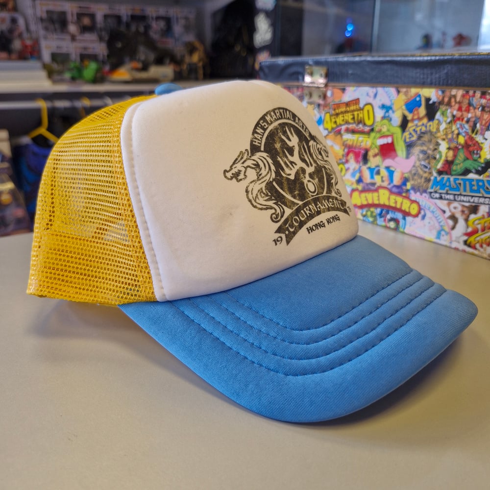 Image of Enter the Dragon Hans Martial Arts Retro Trucker Cap