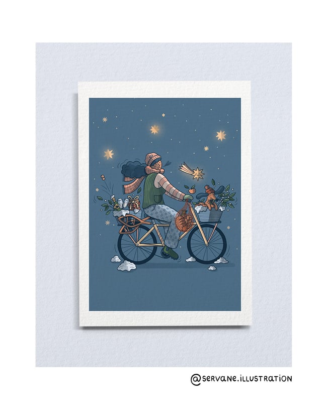 " Balade à vélo " (quatre au choix)