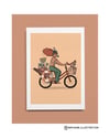 " Balade à vélo " (quatre au choix)