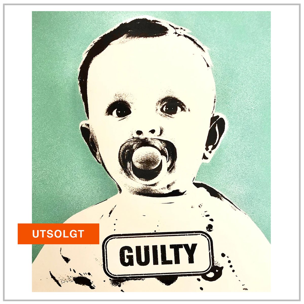 Image of GUILTY -A3 grønn.