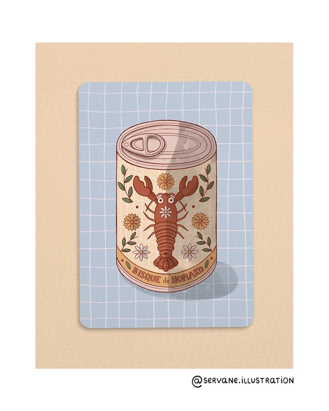 " Les boîte de conserves " (Quatre au choix)