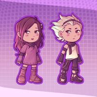 Kurashiki Charms/Stickers (PREORDER)