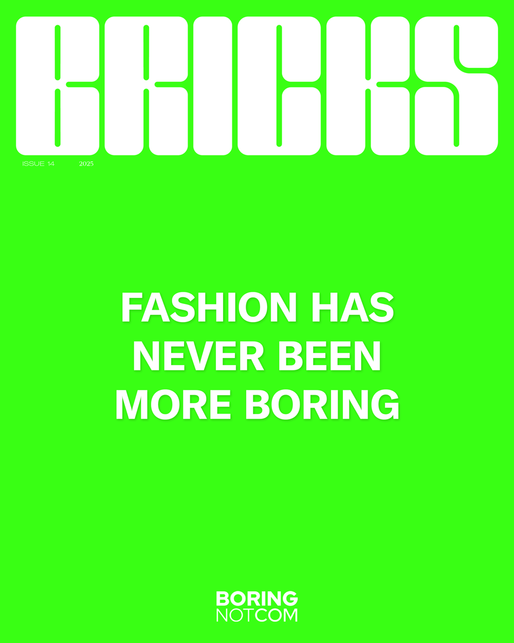 Image of PRE-ORDER #14 The Resilience Issue – BORINGNOTCOM