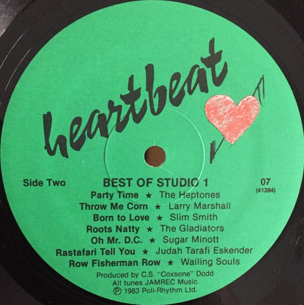 Vinyl. Best Of Studio One Reggae V1 | Jamaica Nice.