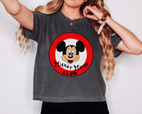 Image 1 of mouse clubhouse boxy tee
