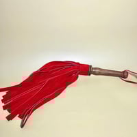 Image 2 of Red suede Flogger