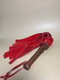 Image 4 of Red suede Flogger