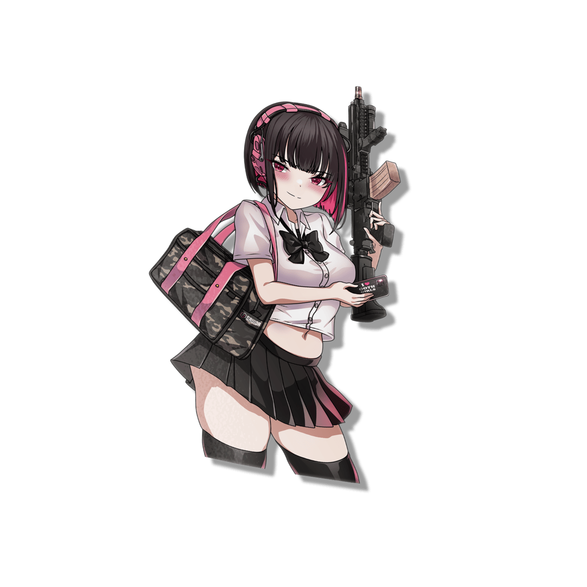 Image of Goth Girl Range Day Sticker