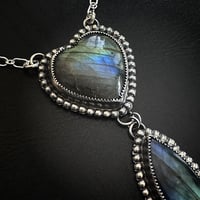Image 3 of Heart & Marquise Necklace