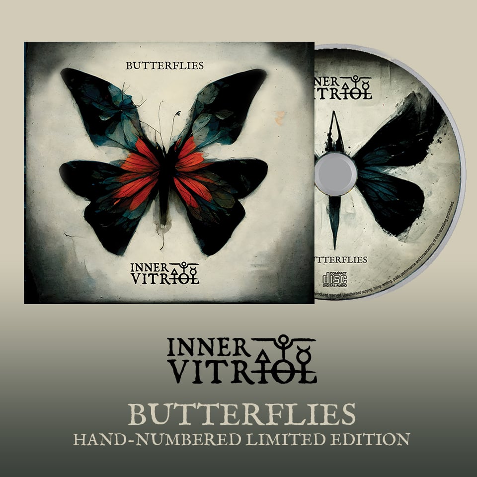 Image of Inner Vitriol - Butterflies | Limited hand-numbered digipack