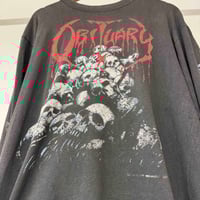 Image 2 of Obituary Pile O Skulls 1991 XL