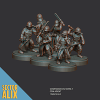 Image 5 of SECTOR AL-IX - COMPAGNIE DU NORD FACTION PACK