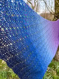 Image 2 of Blueberry 🫐 Shawl 
