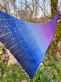 Image 1 of Blueberry 🫐 Shawl 