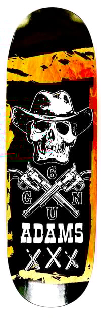 Image 2 of Custom gripped Six Gun Deck