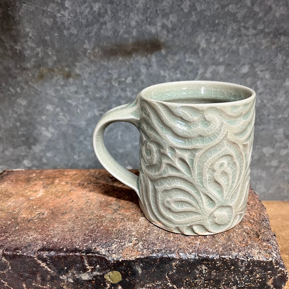 Image of 8oz celadon mug
