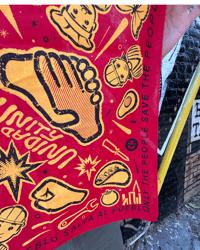 Image 4 of CHema Skandal! "Solo el pueblo salva al pueblo" Bandana