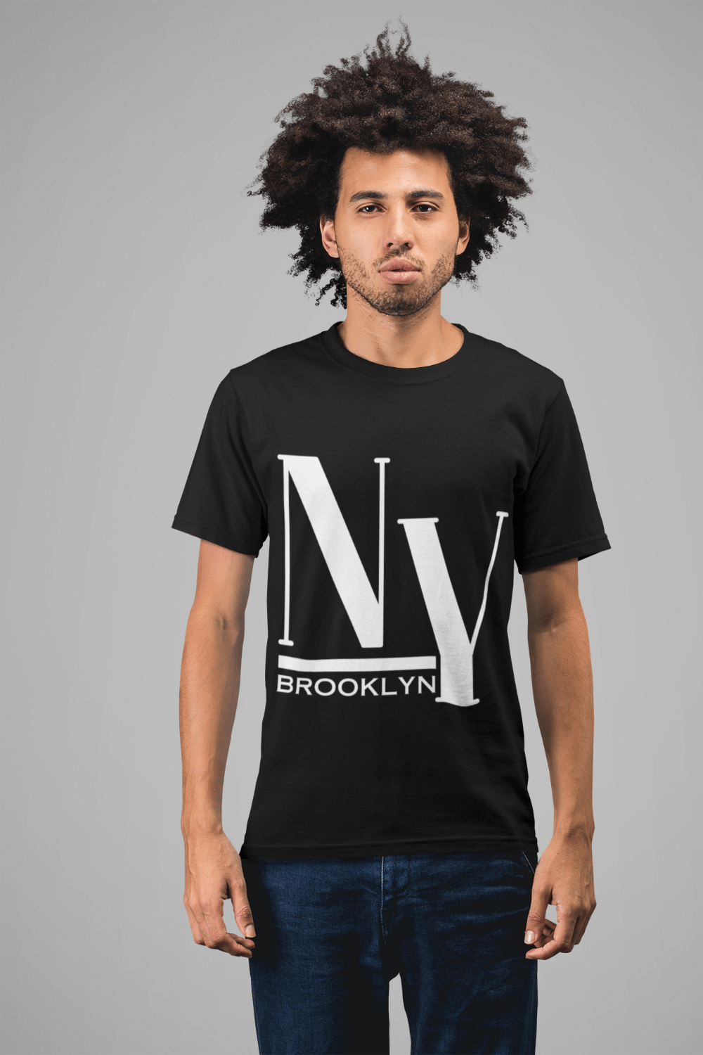 Image of Brooklyn, Unisex Cotton Tee
