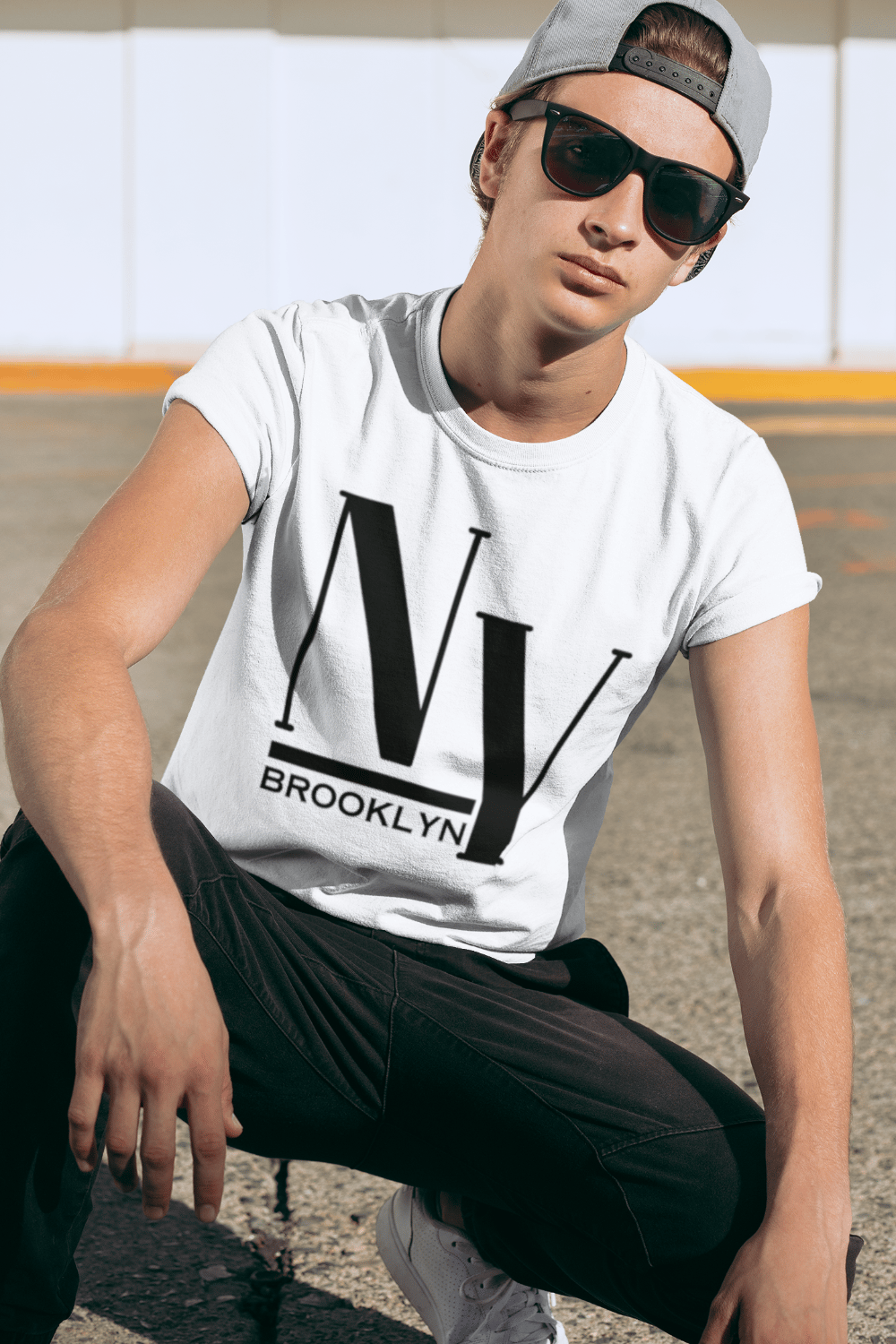 Image of Brooklyn, Unisex Cotton Tee