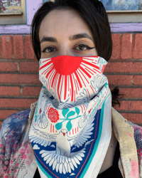 Image 2 of Halsey Berryman "Solo el pueblo salva al pueblo" Bandana