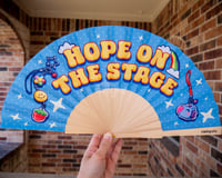 Image 6 of Hope on the Stage Fabric Fan