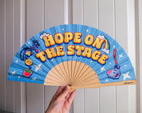 Image 5 of Hope on the Stage Fabric Fan