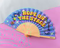 Image 4 of Hope on the Stage Fabric Fan