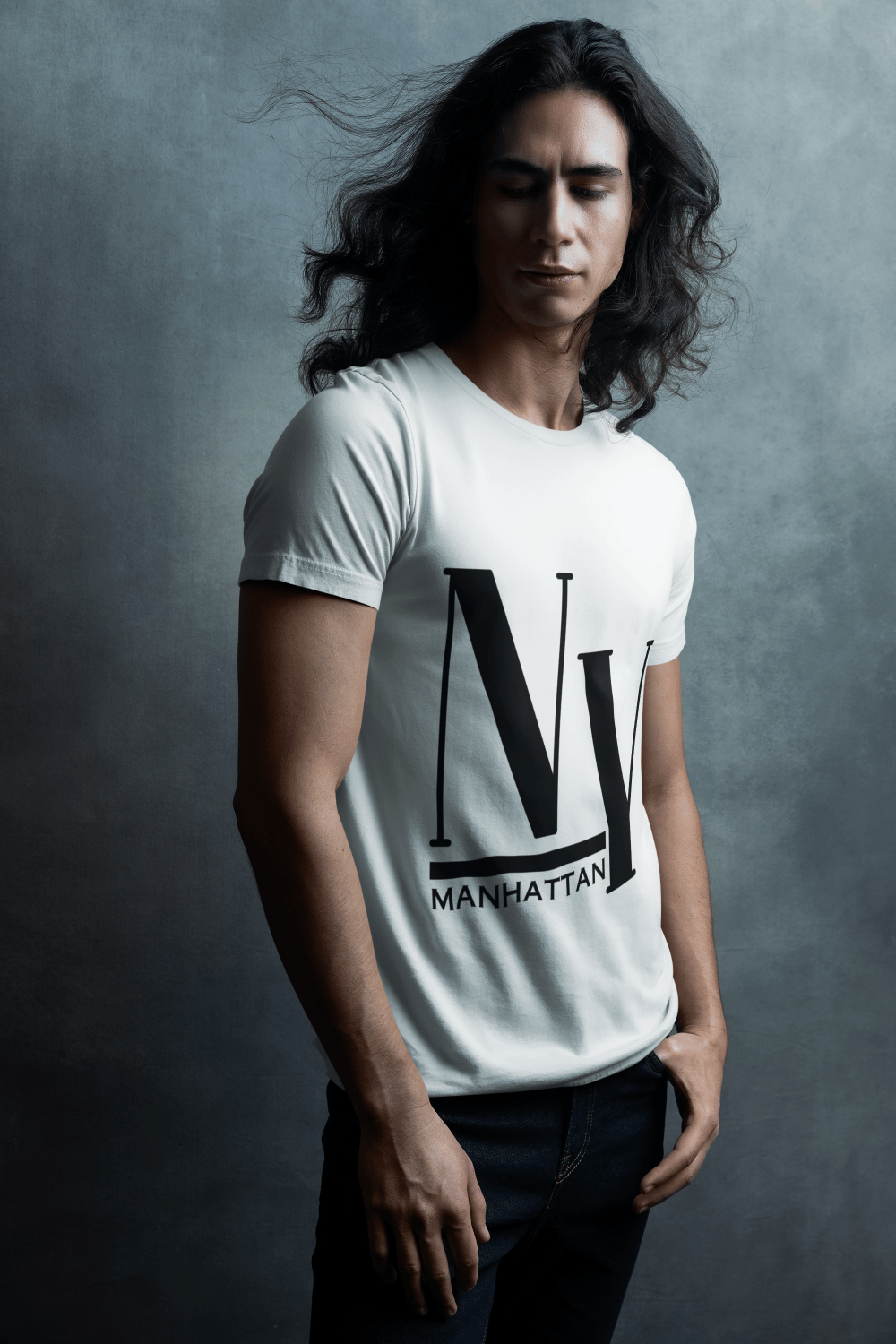 Image of Manhattan, Unisex Cotton Tee