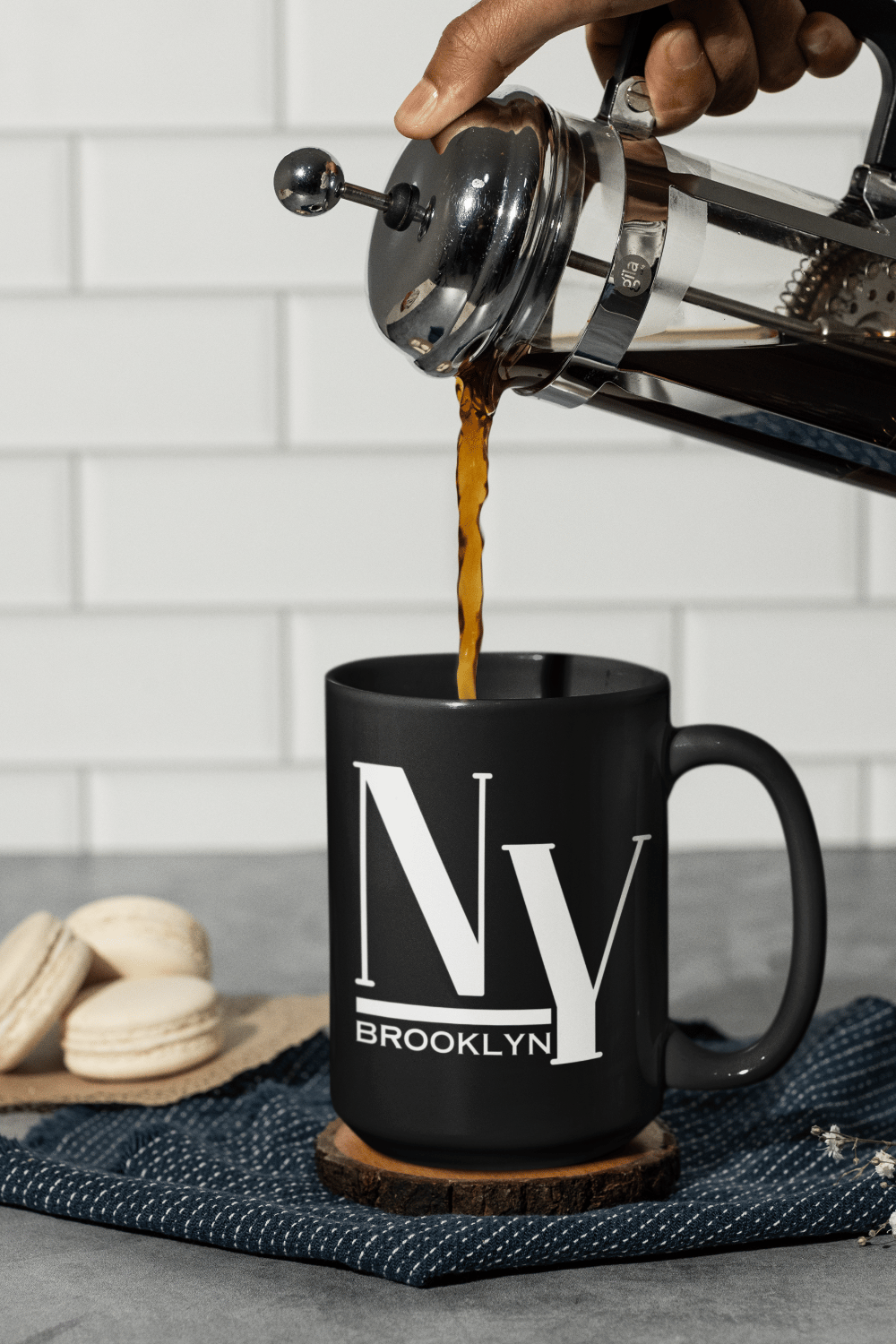 Image of New York Mug 15oz - Bronx, Brooklyn, Manhattan, Queens