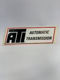 Vintage ATI Transmissions Sticker