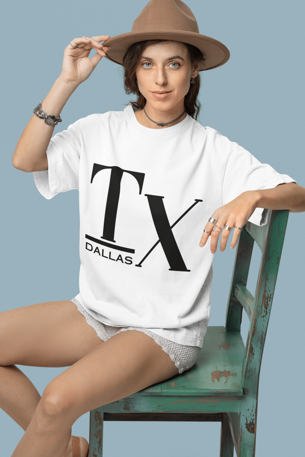 Image of Dallas, Unisex Cotton Tee