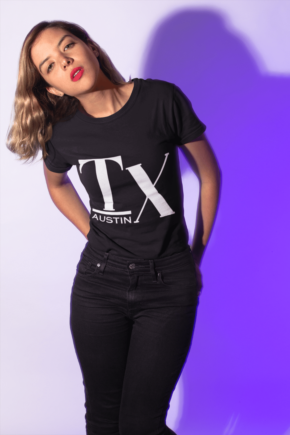 Image of Austin, Unisex Cotton Tee