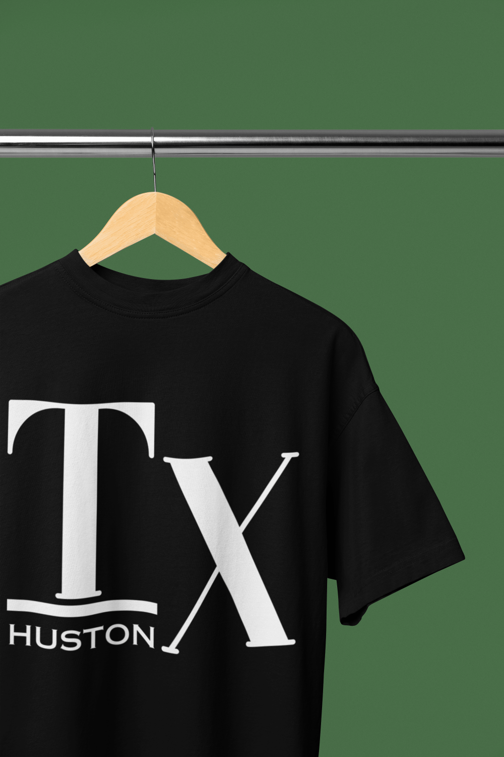 Image of Houston, Unisex Cotton Tee