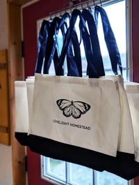 Image 2 of COTTON CANVAS TOTE
