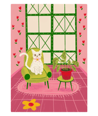Image 2 of Chat dans le salon