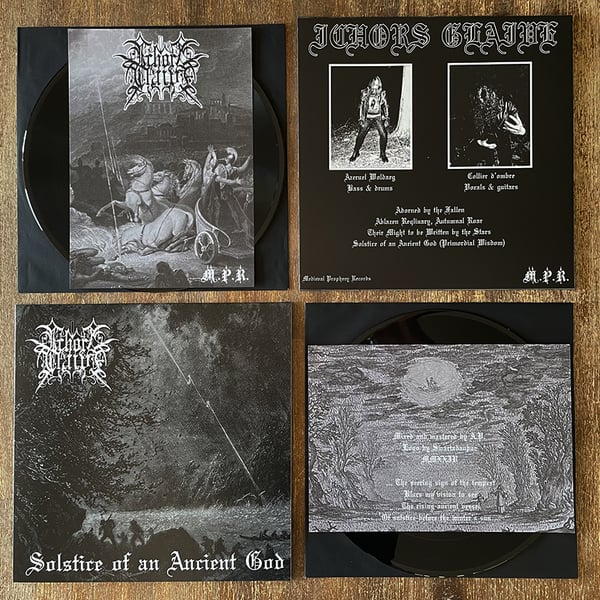 Image of ICHORS GLAIVE Solstice of an Ancient God LP