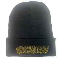 FLYING LOW ELI BEANIE BLACK GOLD