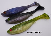 5" Swimbait Split Belly (3 Pack) Variety Pack 1