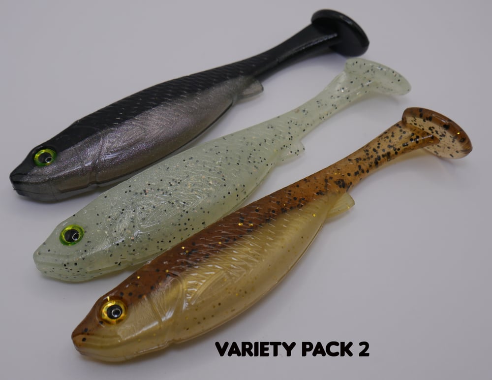 Image of 5" Swimbait Split Belly (3 Pack) Variety Pack 2
