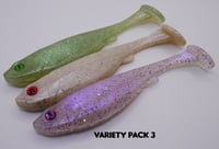 5" Swimbait Split Belly (3 Pack) Variety Pack 3