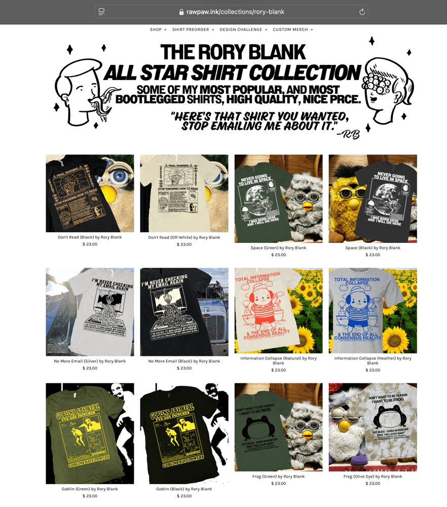 Image of all star reprints